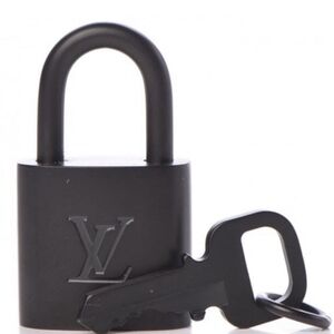 Louis Vuitton Matte Black Lock
